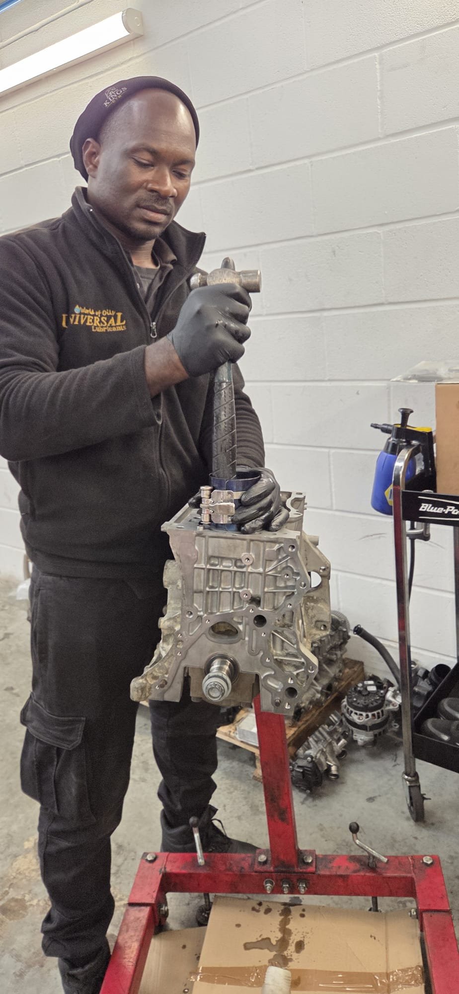 Seydou Bamba, founder and lead mechanic of SSB Auto Mechanic